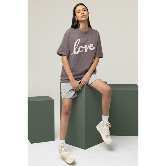Show Your Love Tee in Multiple Colors Short Sleeve Crewneck Tshirt - Picture 5 of 7